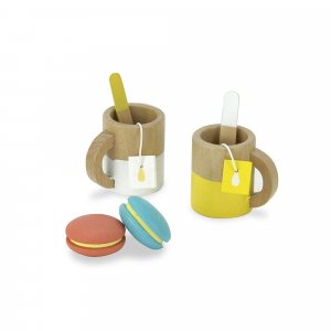 Dinette en bois pour enfant service à thé Vilac