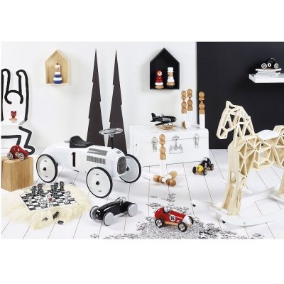 Cheval à bascule en bois diamant