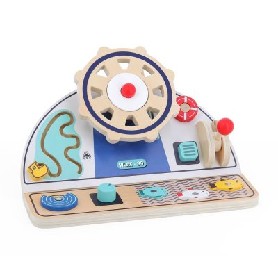 Panneau d'activités en bois tableau de bord bateau