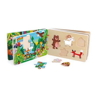 Livre puzzles pour enfant le voyage