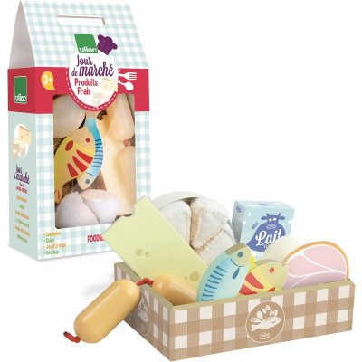 Panier de produits frais jour de marché