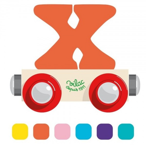 Lettre wagon x Vilac