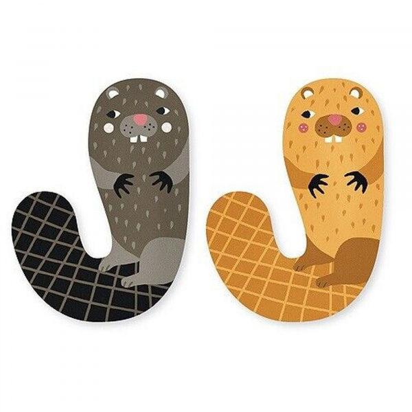 Lettre c en bois m.carlslund Vilac