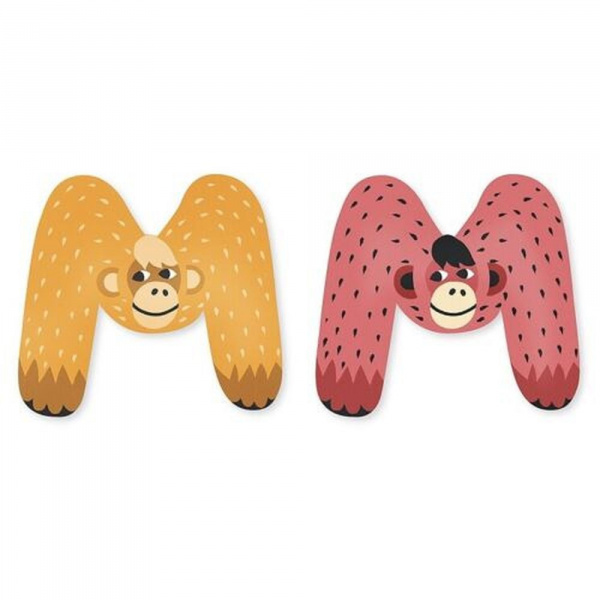 Lettre c en bois m.carlslund Vilac