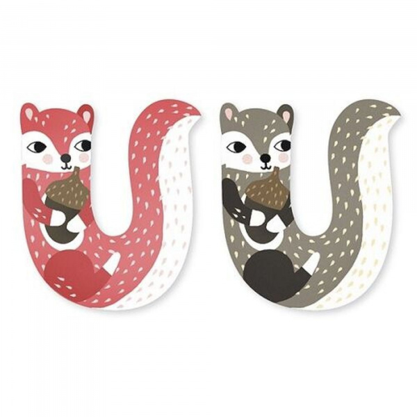 Lettre c en bois m.carlslund Vilac