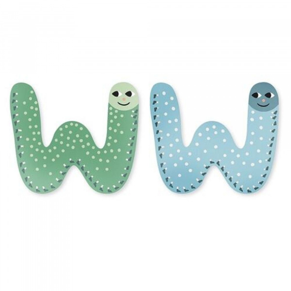 Lettre c en bois m.carlslund Vilac