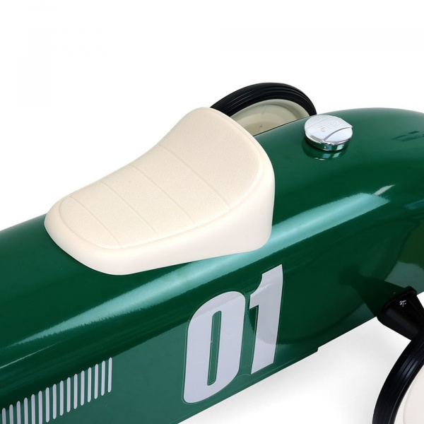 Porteur voiture vintage vert so british Vilac
