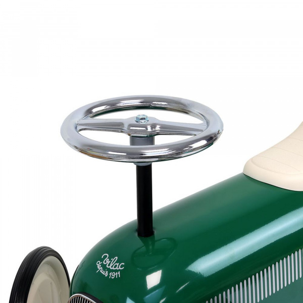 Porteur voiture vintage vert so british Vilac