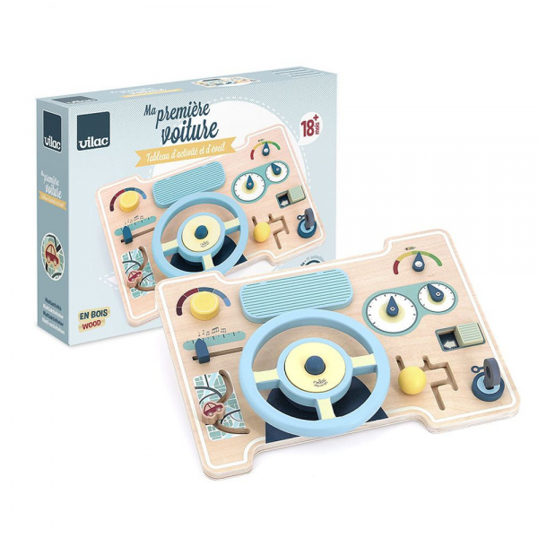 Panneau d'activités tableau de bord voiture Vilac