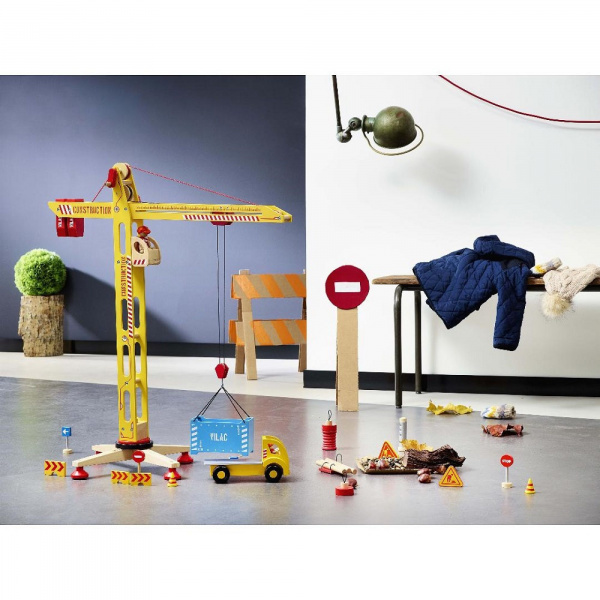 Grande grue en bois vilacity Vilac