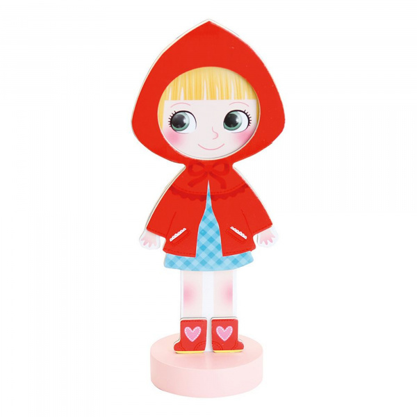 Jeu enfant poupée magnétique mia à habiller Vilac