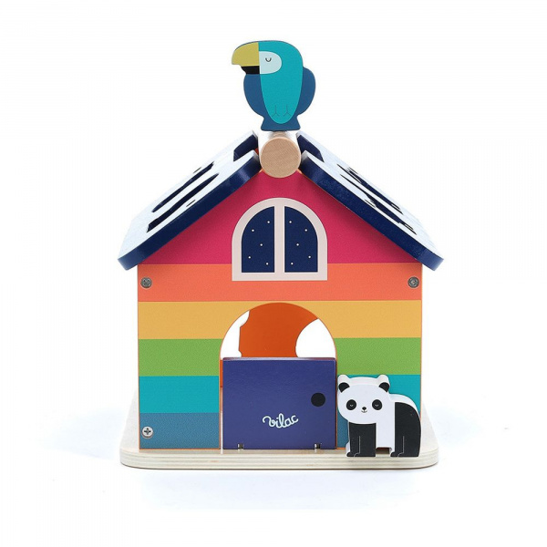 Maison jeu de formes arc-en-ciel andy westface Vilac