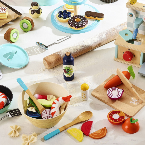 Fruits et légumes à découper jour de marché Vilac