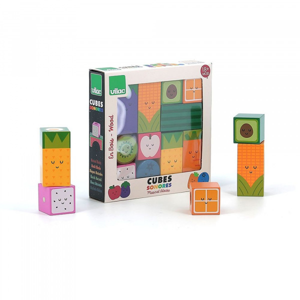 Cubes sonores kawaï chic suzy ultman Vilac