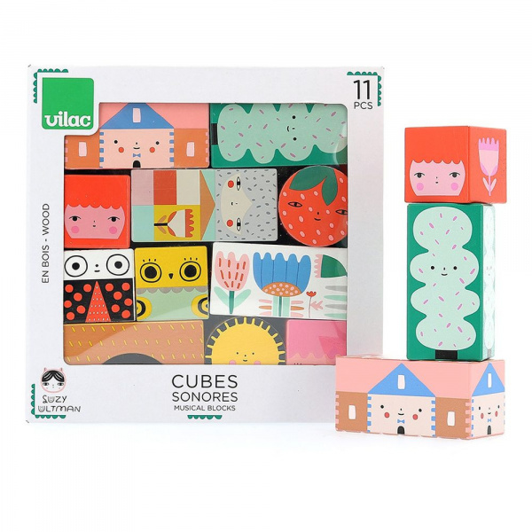 Cubes sonores kawaï chic suzy ultman Vilac