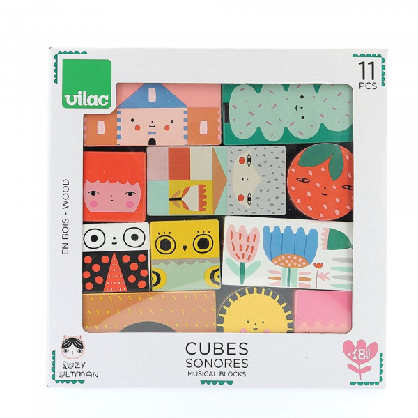 Cubes sonores kawaï chic suzy ultman Vilac