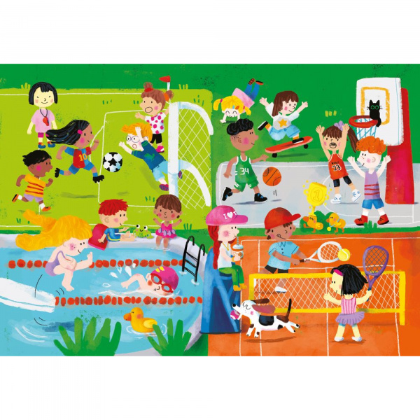 Livre puzzles pour enfant les activités Vilac