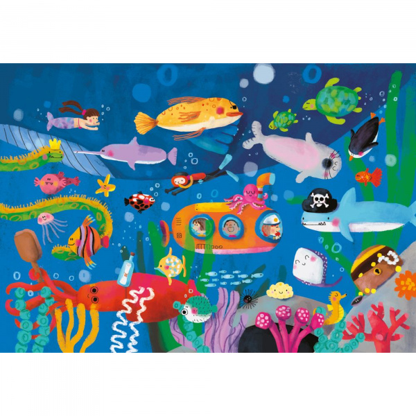 Livre puzzles pour enfant le voyage Vilac