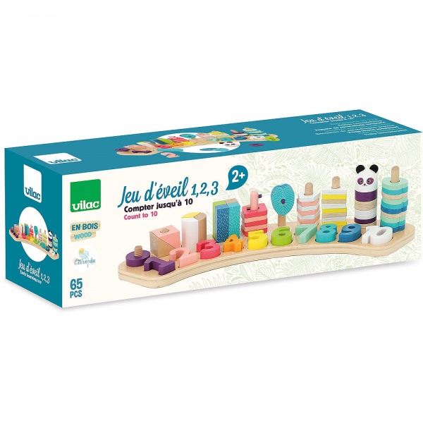 Jeu d'éveil 1-2-3... sous la canopée Vilac