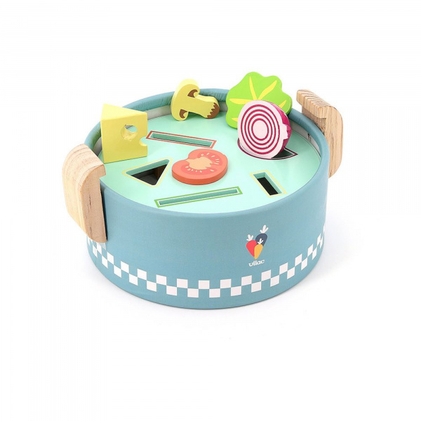 Jeu d'éveil de cuisine et de formes popotte minus Vilac