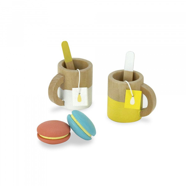 Dinette en bois pour enfant service à thé Vilac