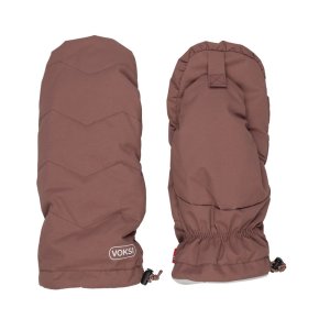 Moufles de poussette adulte marron Voksi