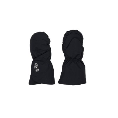 Moufles chaudes hiver bébé black 0-1 an