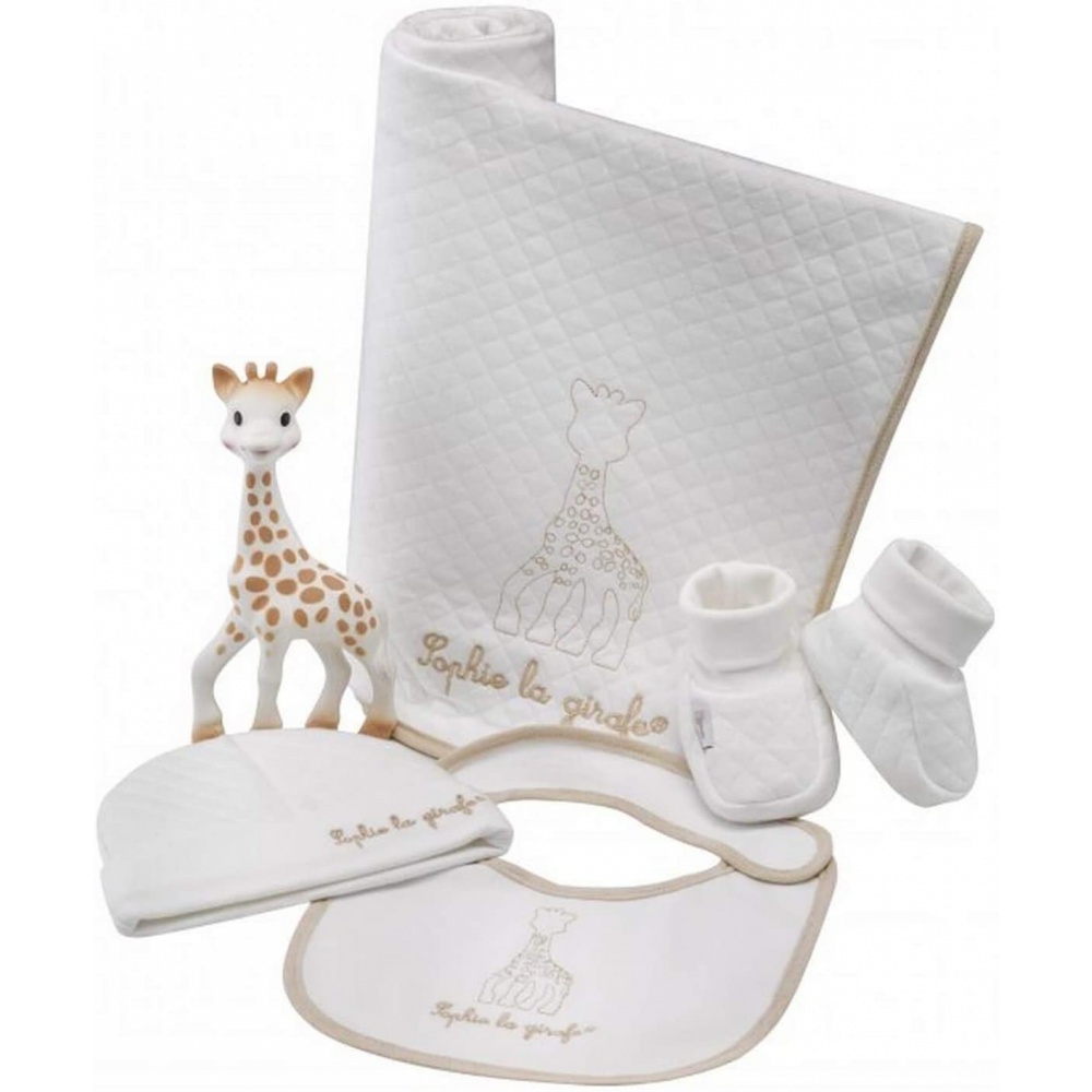 Mon trousseau de naissance so'pure sophie la girafe de Vulli sur