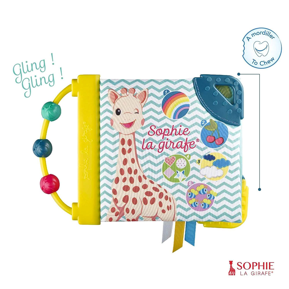 Livre d'éveil bébé sophie la girafe de Vulli sur allobébé