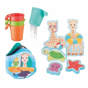 Coffret jeux de bain sophie la girafe Vulli