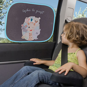 Set de 2 pare-soleil sophie la girafe Vulli