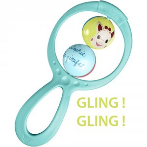 Corbeille de naissance sophie la girafe Vulli