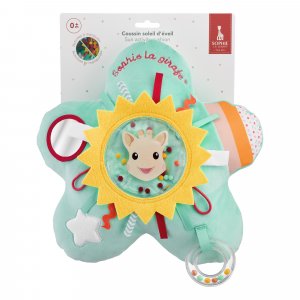 Coussin d'éveil soleil sophie la girafe Vulli