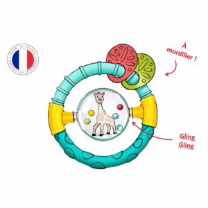 Hochet souple sophie la girafe Vulli