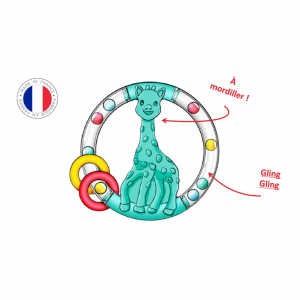 Hochet silhouette sophie la girafe Vulli