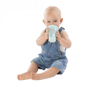 Verre d'apprentissage anti-fuite sophie la girafe Vulli