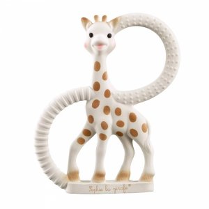 Anneau de dentition sophie la girafe (caoutchouc 100% naturel) Vulli