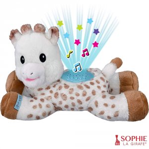 Veilleuse bébé peluche light & dreams sophie la girafe Vulli