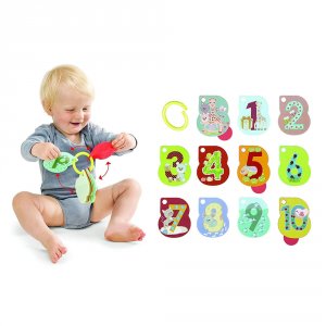 Livre bébé imagier numero'golo sophie la girafe Vulli