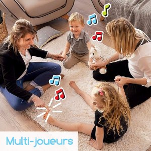 Jouet d'éveil bébé peluche touch & music sophie la girafe Vulli