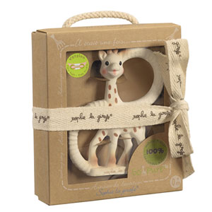 Anneau de dention so pure sophie la girafe version trés souple Vulli