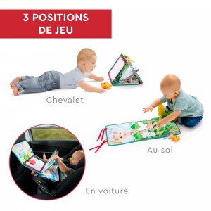 Livre chevalet à déplier sophie la girafe Vulli