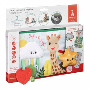 Livre chevalet à déplier sophie la girafe Vulli