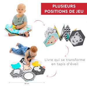 Livre tapis d'éveil sophie la girafe Vulli