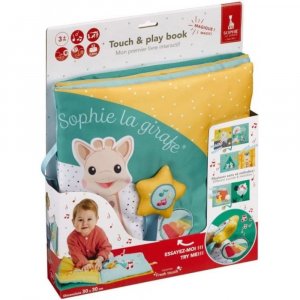 Livre d'évéil touch & play book sophie la girafe Vulli