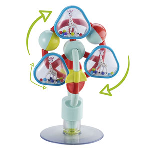 Jouets d'éveil bébé ventouse d'activités sophie la girafe Vulli