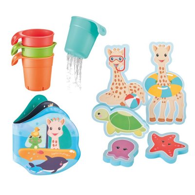 Coffret jeux de bain sophie la girafe