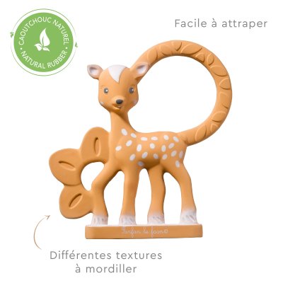 Anneau de dentition fanfan le faon