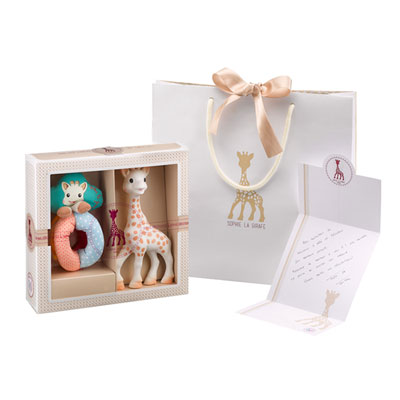 Coffret naissance petit modèle sophie la girafe