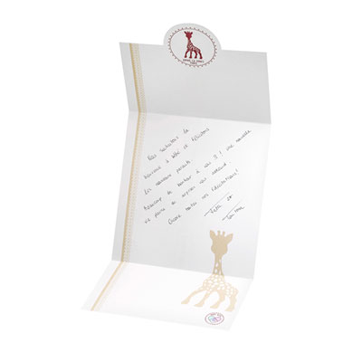 Coffret naissance petit modèle sophie la girafe